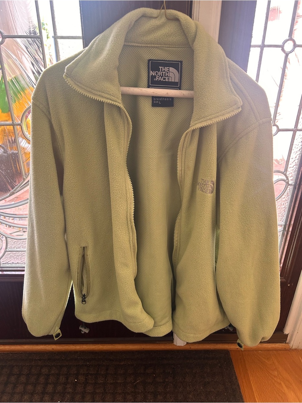 The North Face Summit Series Pale Green Breathable Jacket